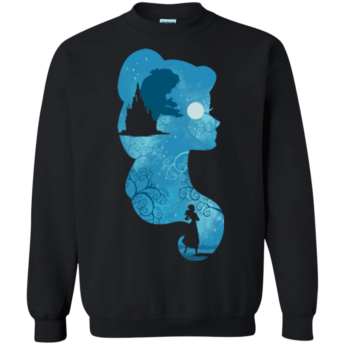 Sweatshirts Black / S Beauty Portrait Crewneck Sweatshirt