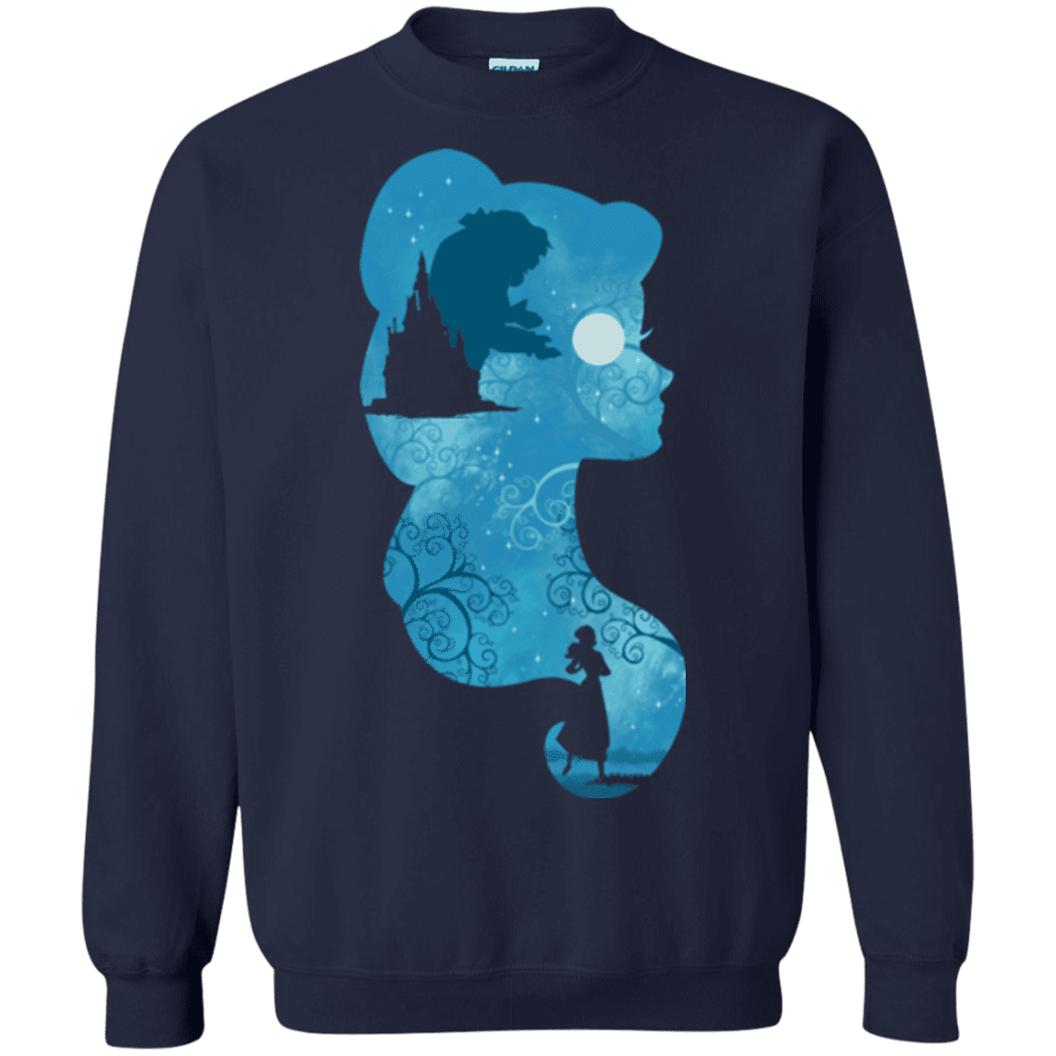 Sweatshirts Navy / S Beauty Portrait Crewneck Sweatshirt