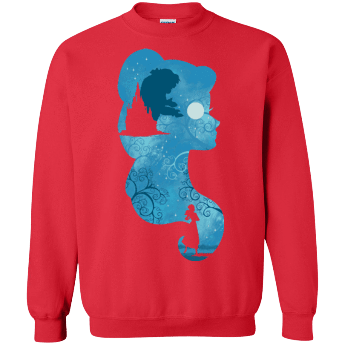 Sweatshirts Red / S Beauty Portrait Crewneck Sweatshirt