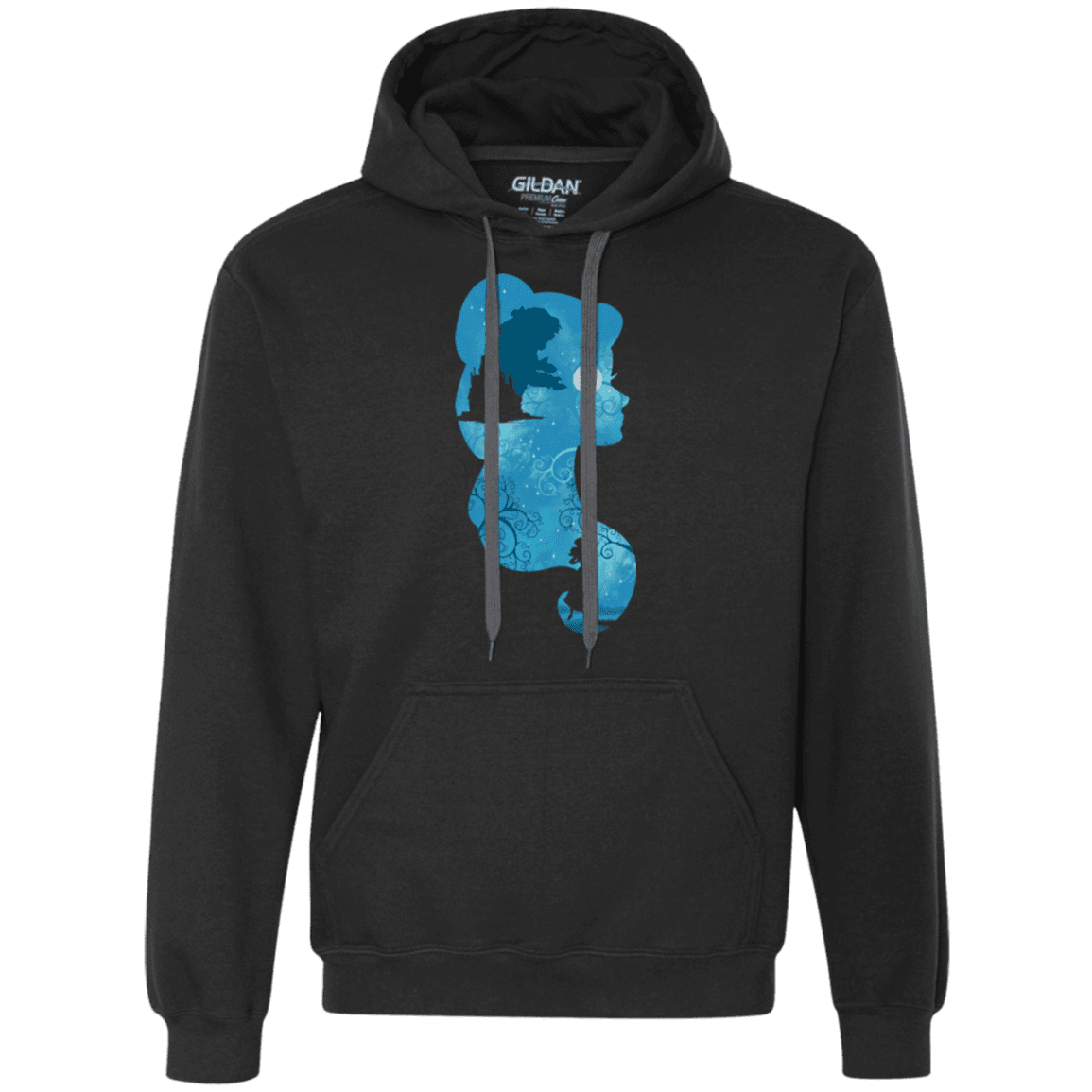 Sweatshirts Black / S Beauty Portrait Premium Fleece Hoodie