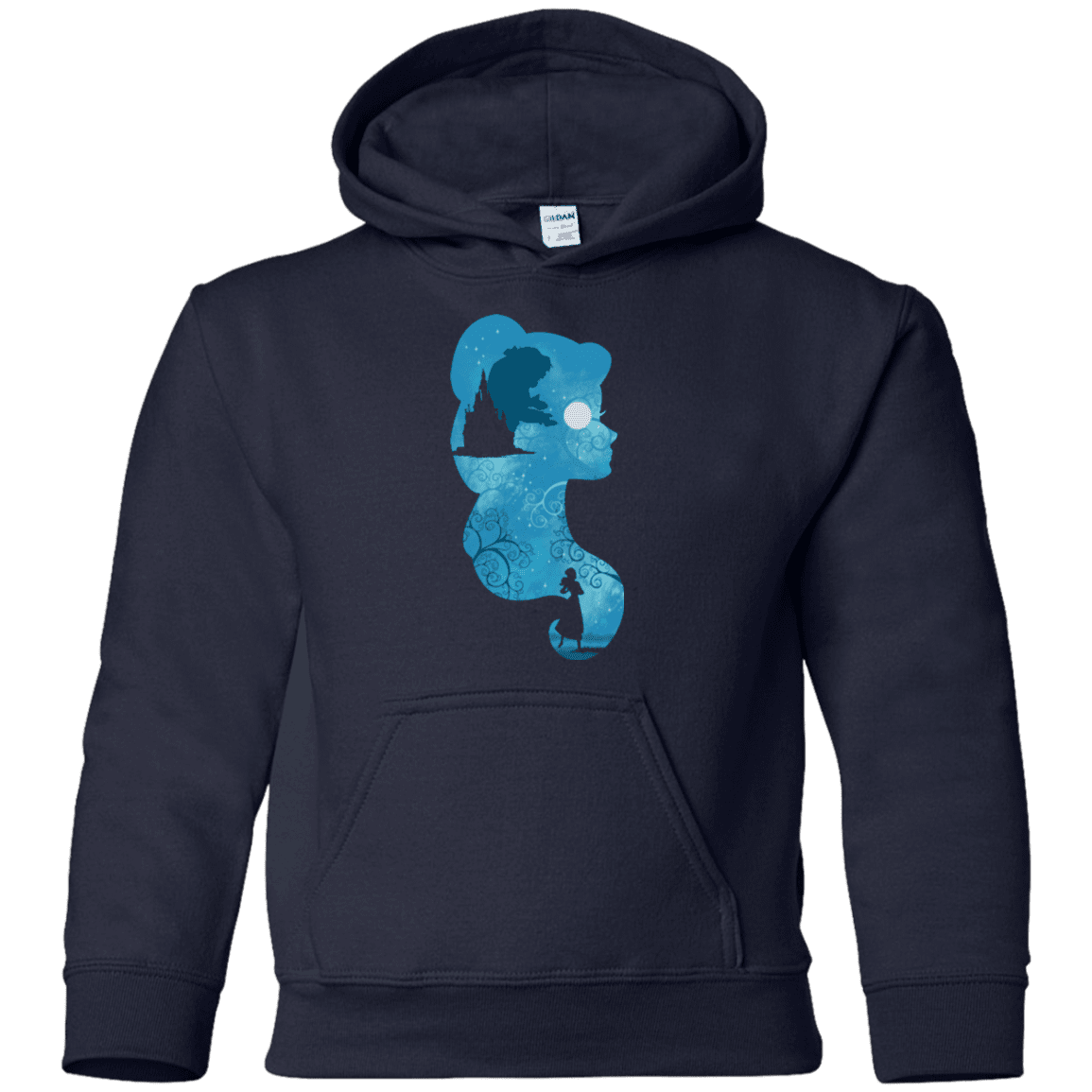 Sweatshirts Navy / YS Beauty Portrait Youth Hoodie