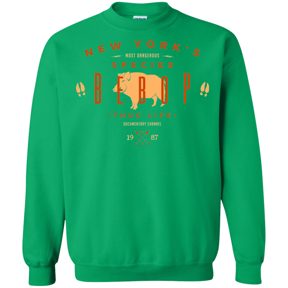 Sweatshirts Irish Green / S BEBOP Crewneck Sweatshirt