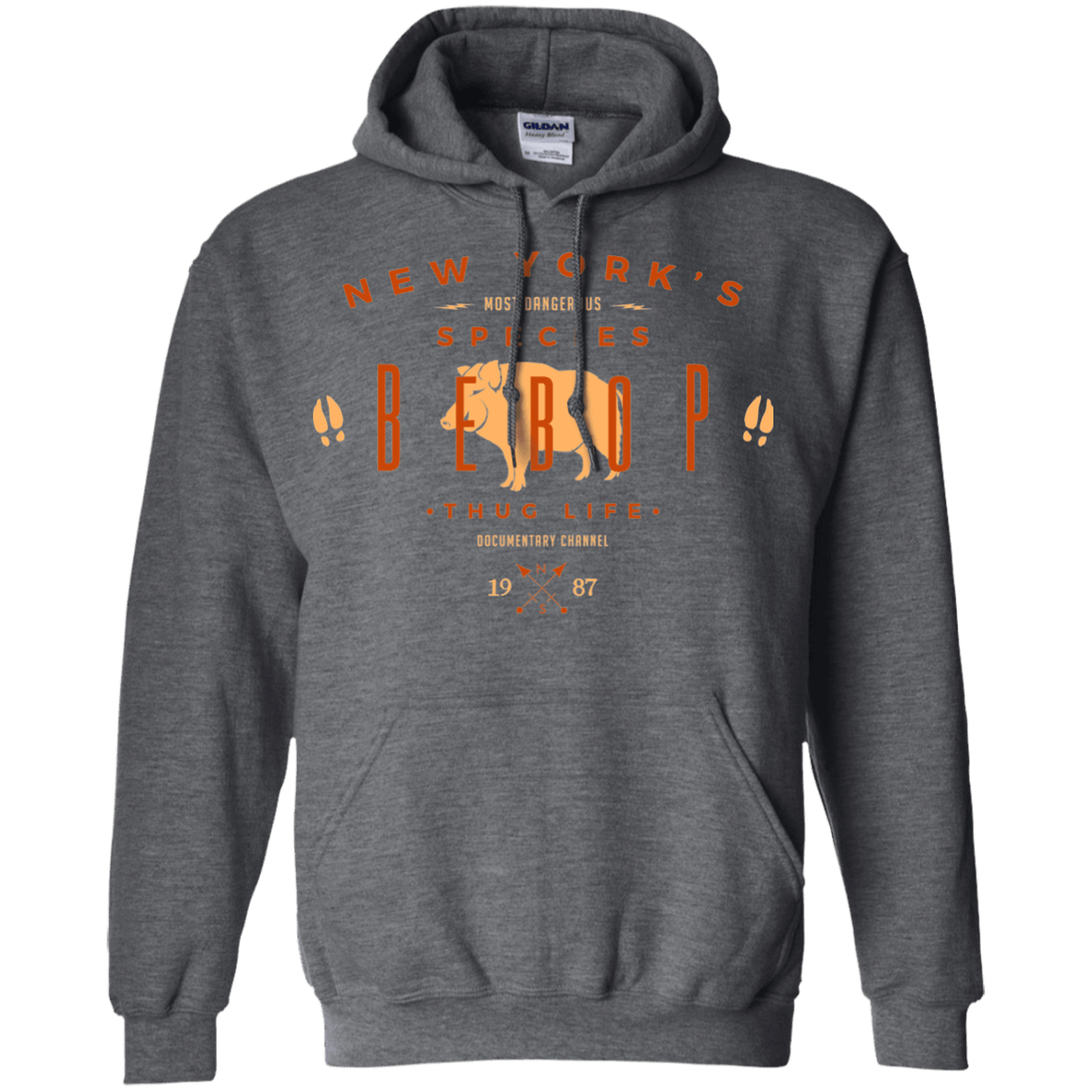 Sweatshirts Dark Heather / S BEBOP Pullover Hoodie