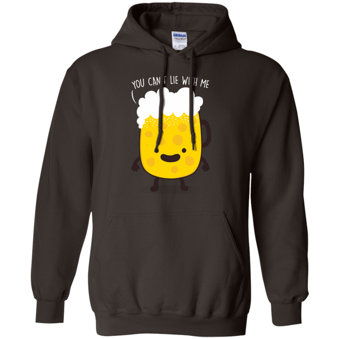 Sweatshirts Dark Chocolate / Small Beerfull Pullover Hoodie