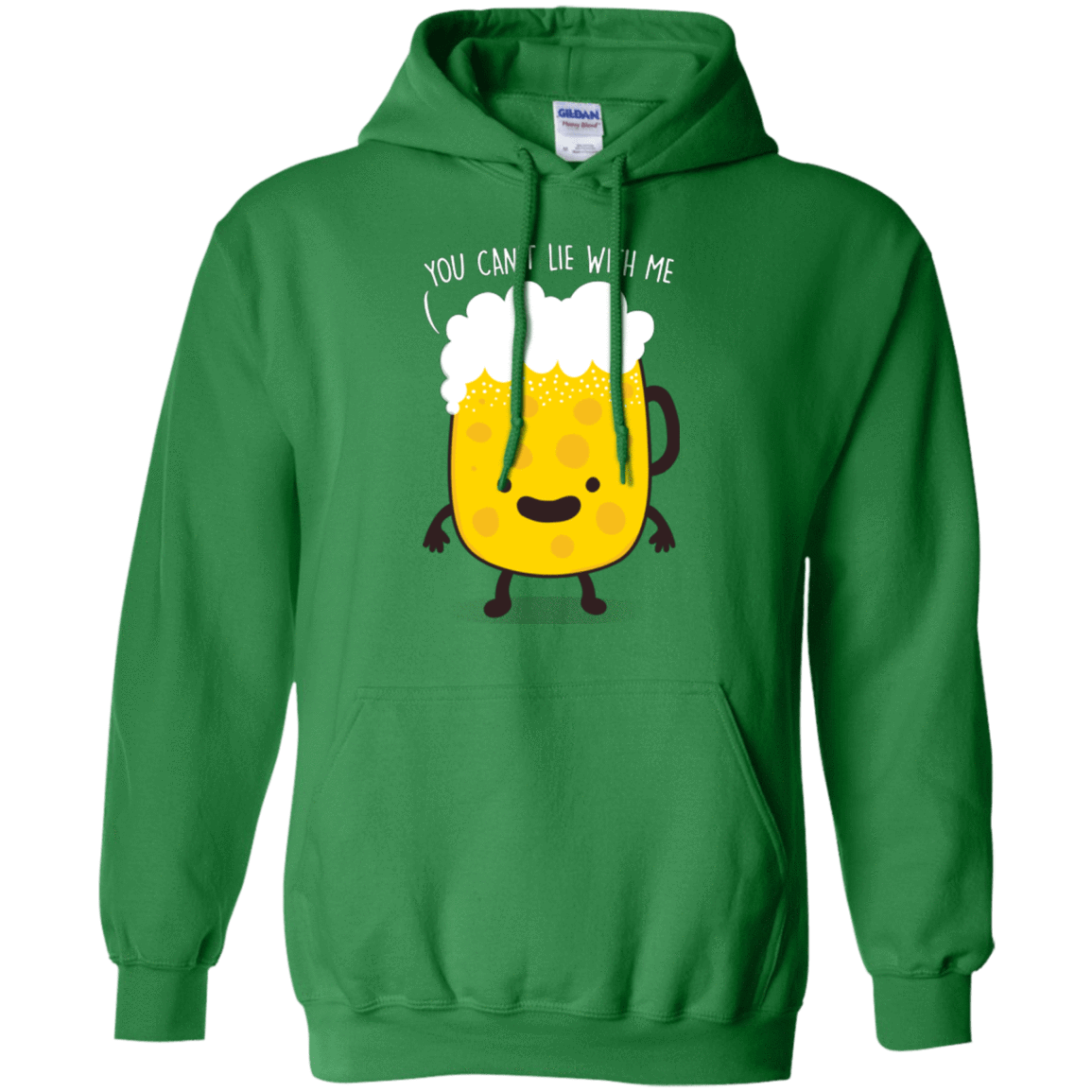 Sweatshirts Irish Green / Small Beerfull Pullover Hoodie