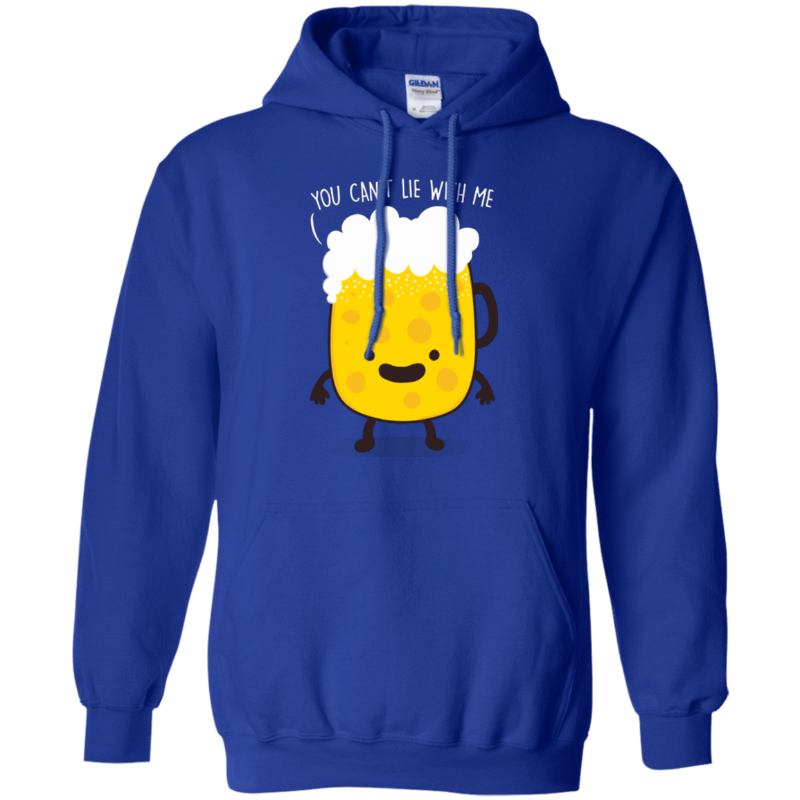 Sweatshirts Royal / Small Beerfull Pullover Hoodie