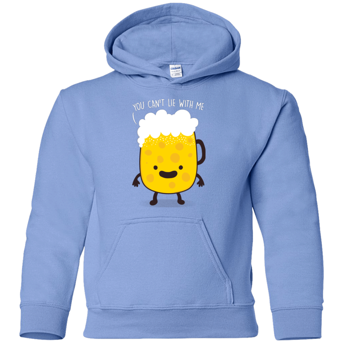 Sweatshirts Carolina Blue / YS Beerfull Youth Hoodie