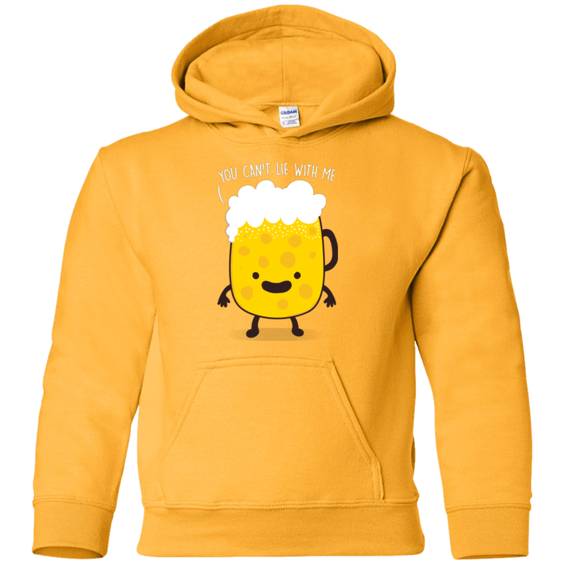Sweatshirts Gold / YS Beerfull Youth Hoodie