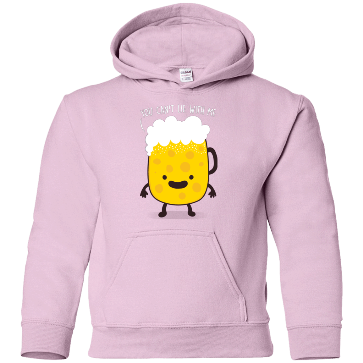 Sweatshirts Light Pink / YS Beerfull Youth Hoodie