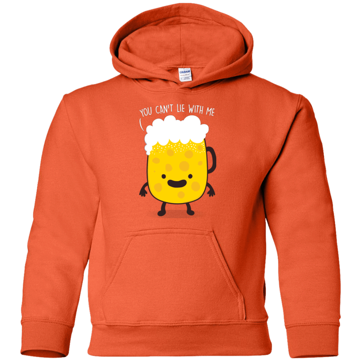 Sweatshirts Orange / YS Beerfull Youth Hoodie