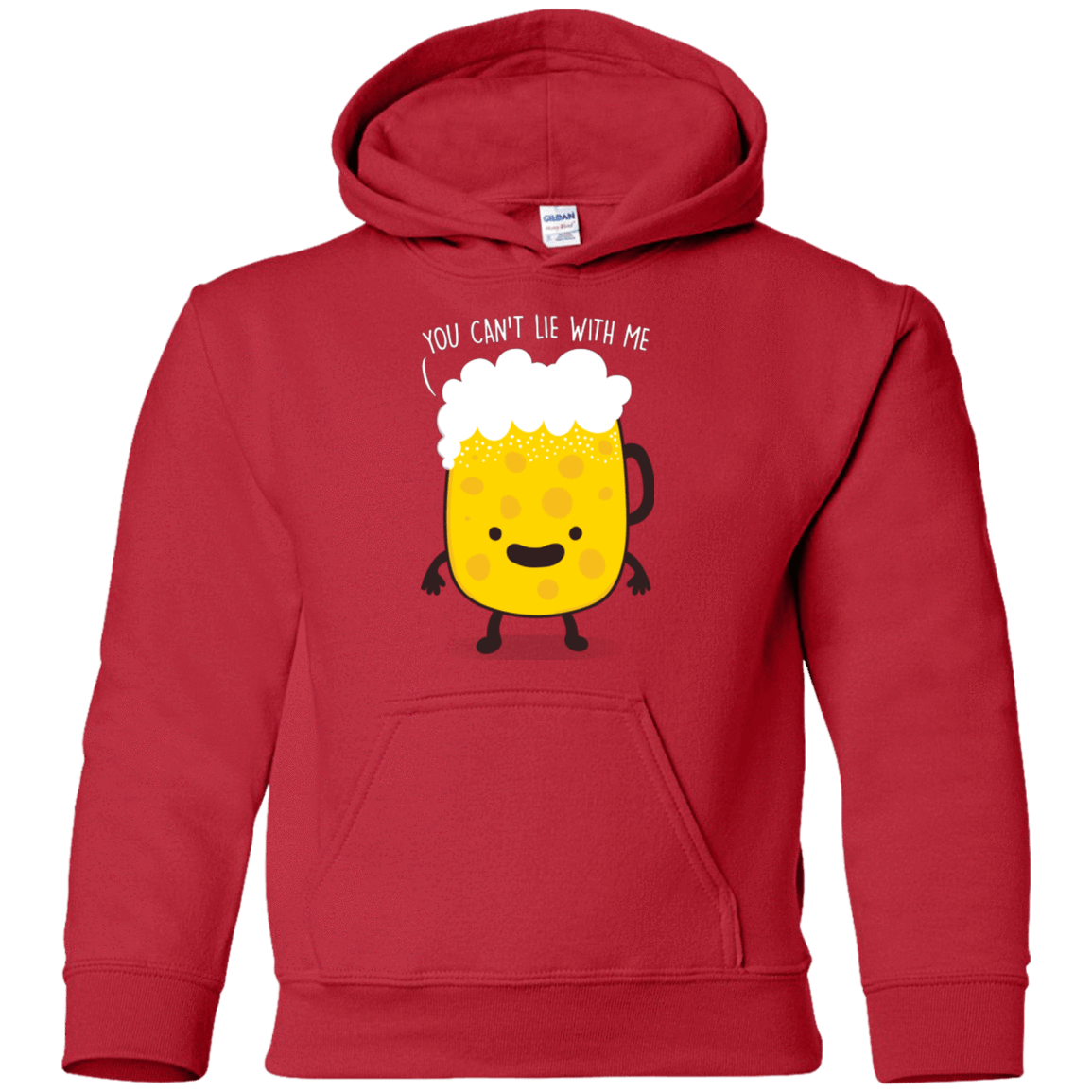 Sweatshirts Red / YS Beerfull Youth Hoodie