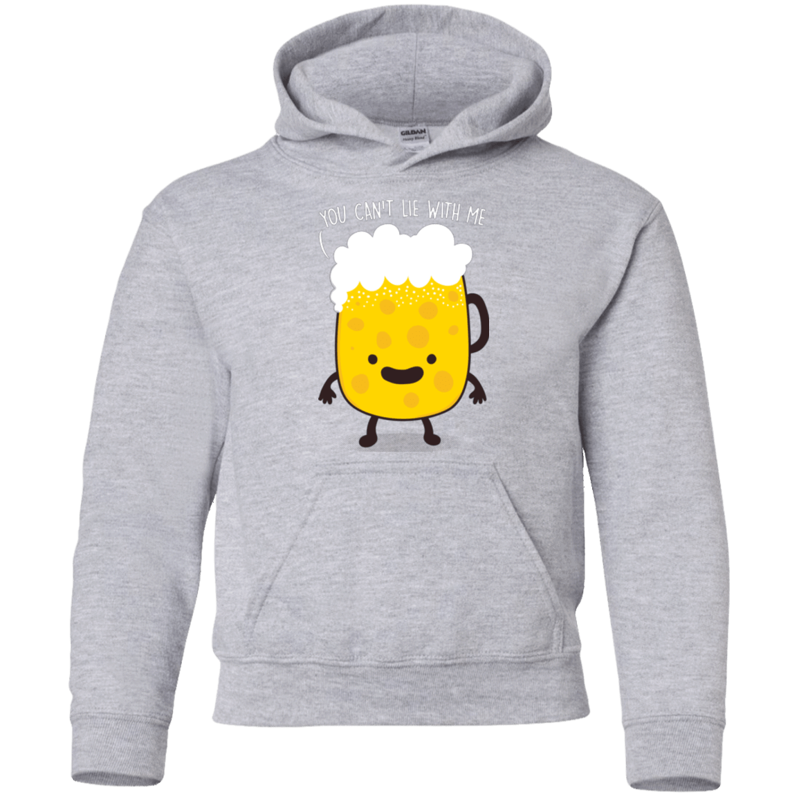 Sweatshirts Sport Grey / YS Beerfull Youth Hoodie