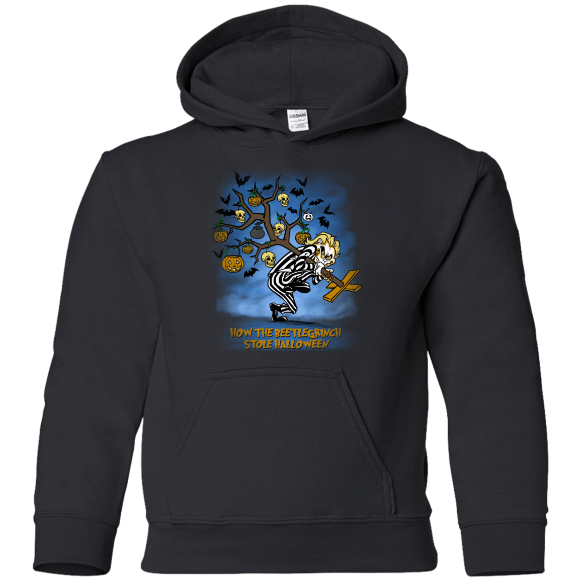 Sweatshirts Black / YS Beetlegrinch Youth Hoodie