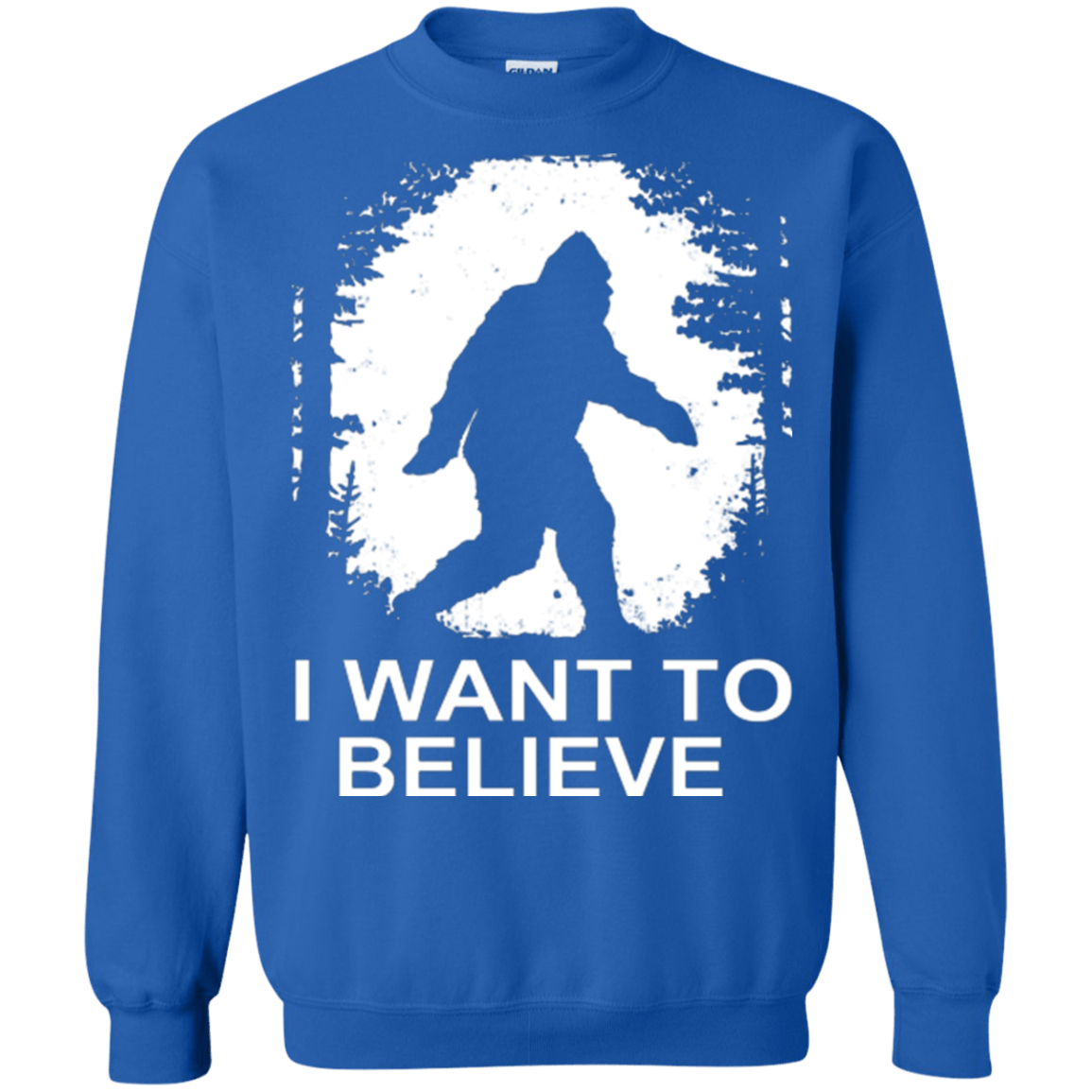 Sweatshirts Royal / Small Believe Crewneck Sweatshirt