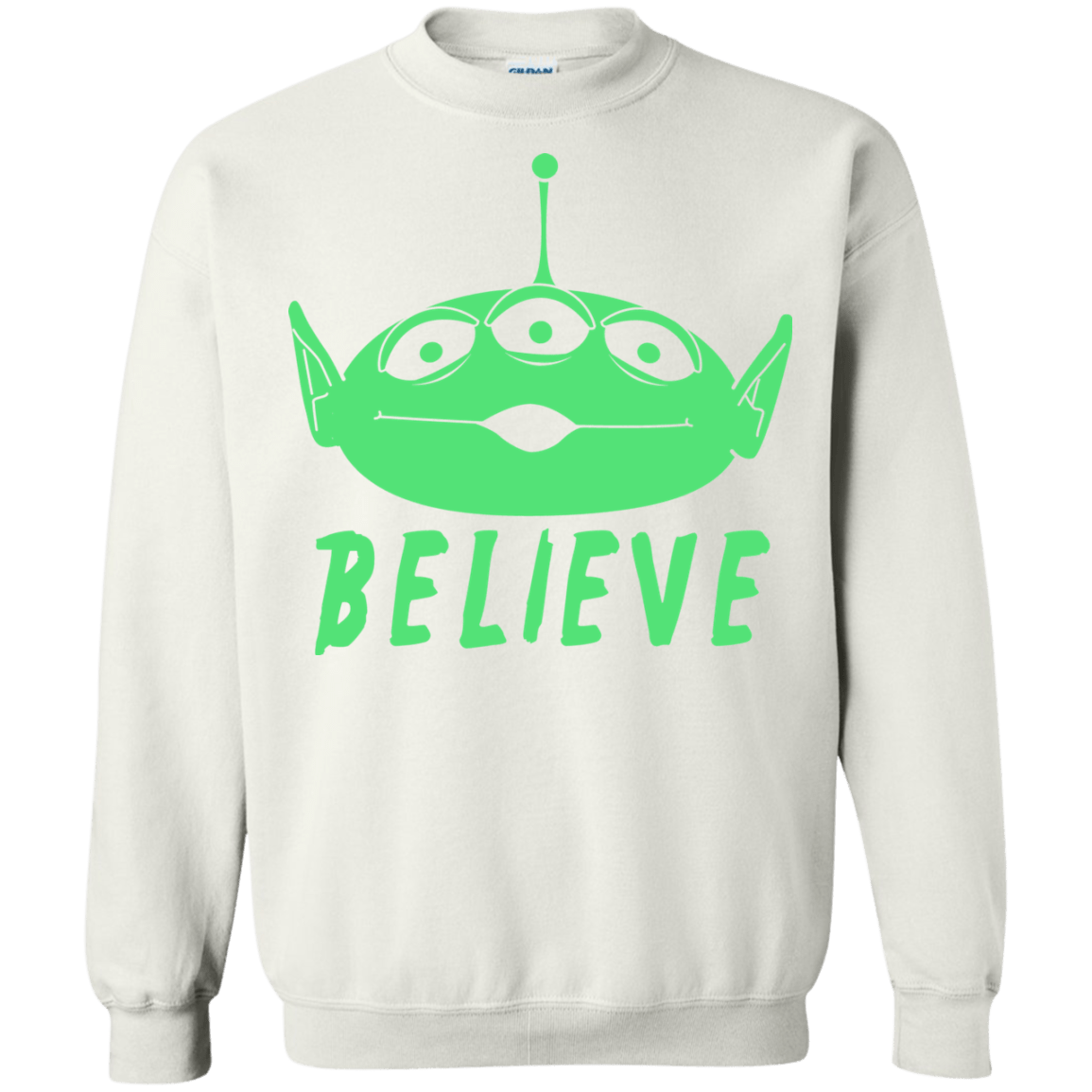 Sweatshirts White / S Believe Crewneck Sweatshirt