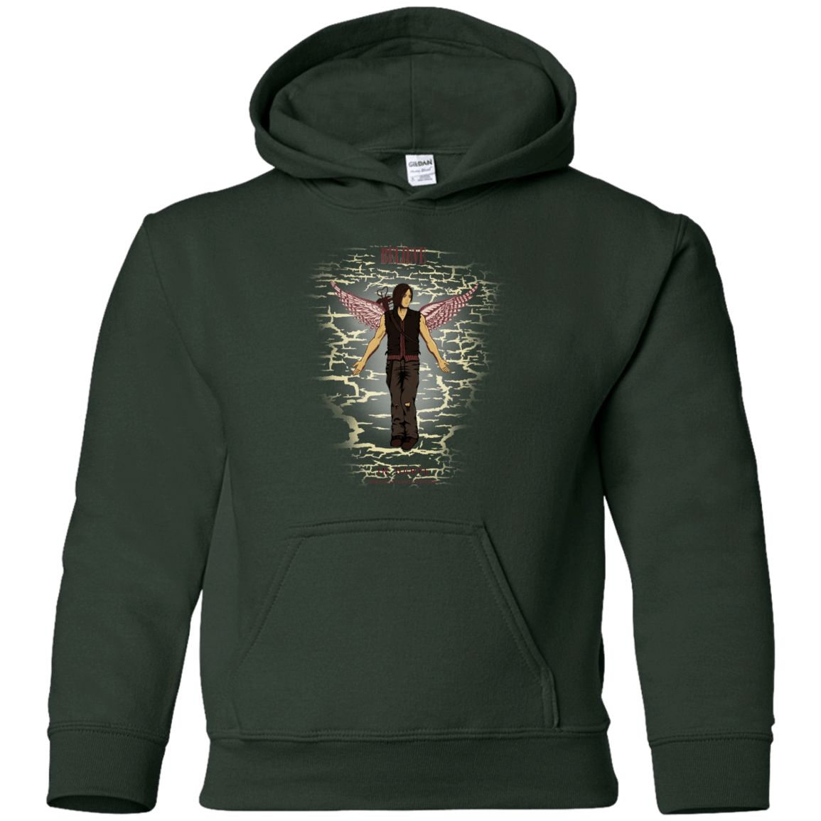 Sweatshirts Forest Green / YS Believe in Daryl Youth Hoodie