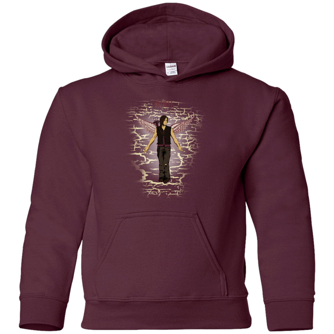 Sweatshirts Maroon / YS Believe in Daryl Youth Hoodie