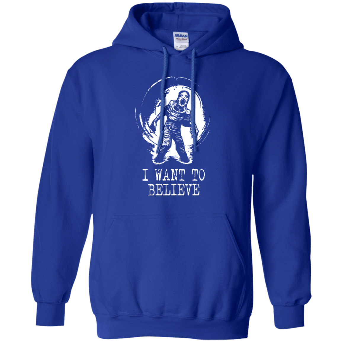 Sweatshirts Royal / Small Believe in Flukeman Pullover Hoodie