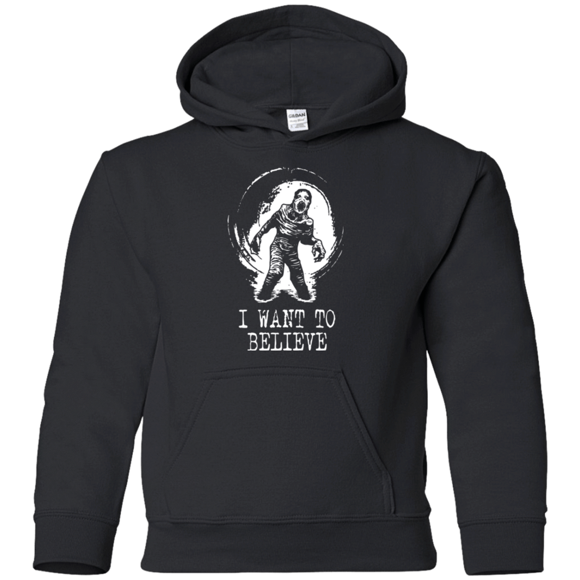 Sweatshirts Black / YS Believe in Flukeman Youth Hoodie