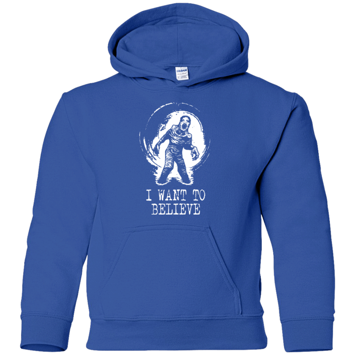 Sweatshirts Royal / YS Believe in Flukeman Youth Hoodie
