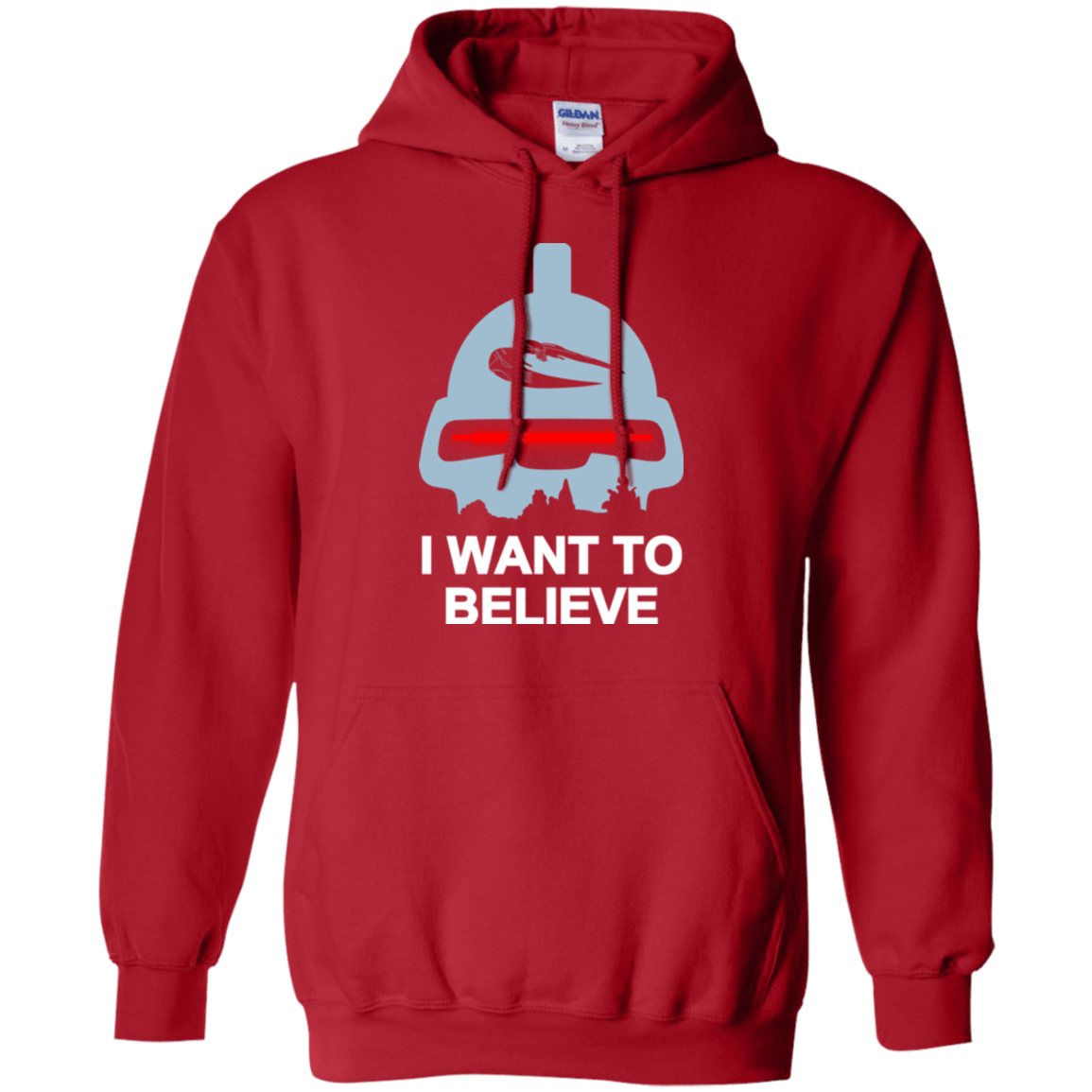 Sweatshirts Red / Small Believe in toasters Pullover Hoodie