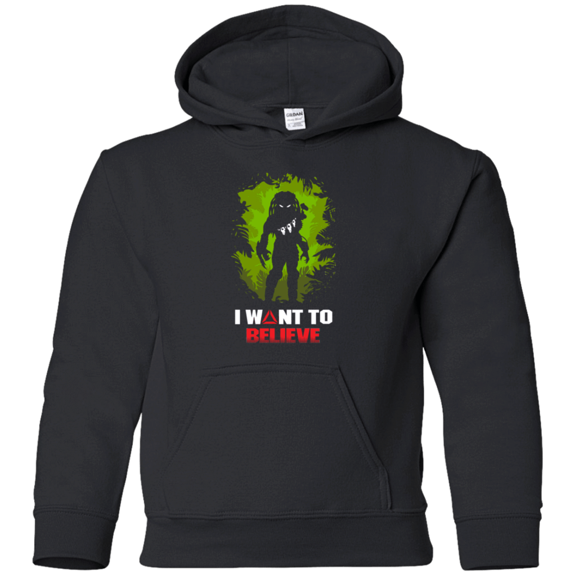 Sweatshirts Black / YS Believe in Yautja Youth Hoodie