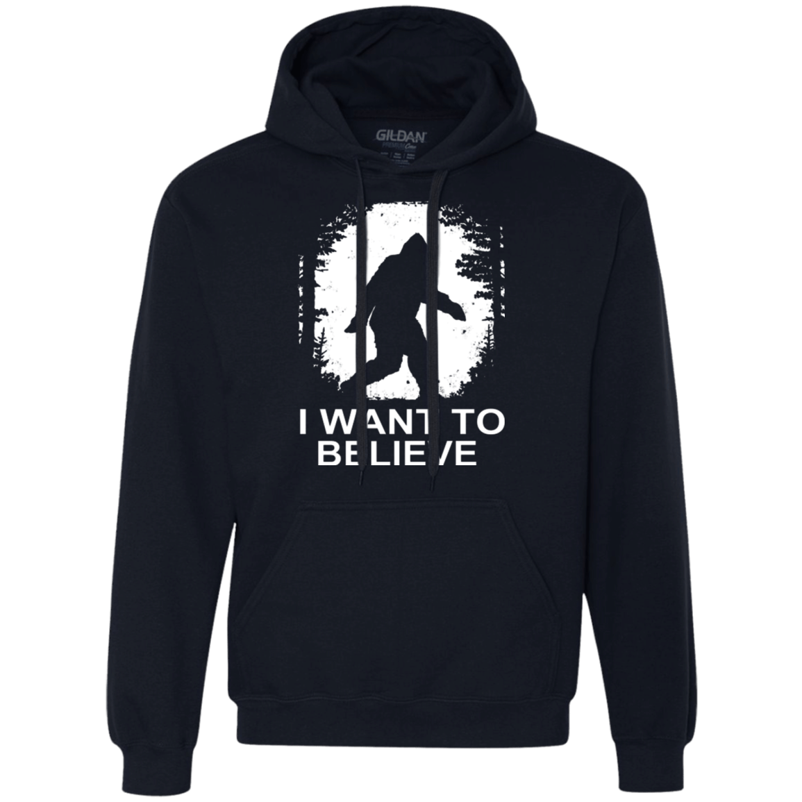 Sweatshirts Navy / Small Believe Premium Fleece Hoodie