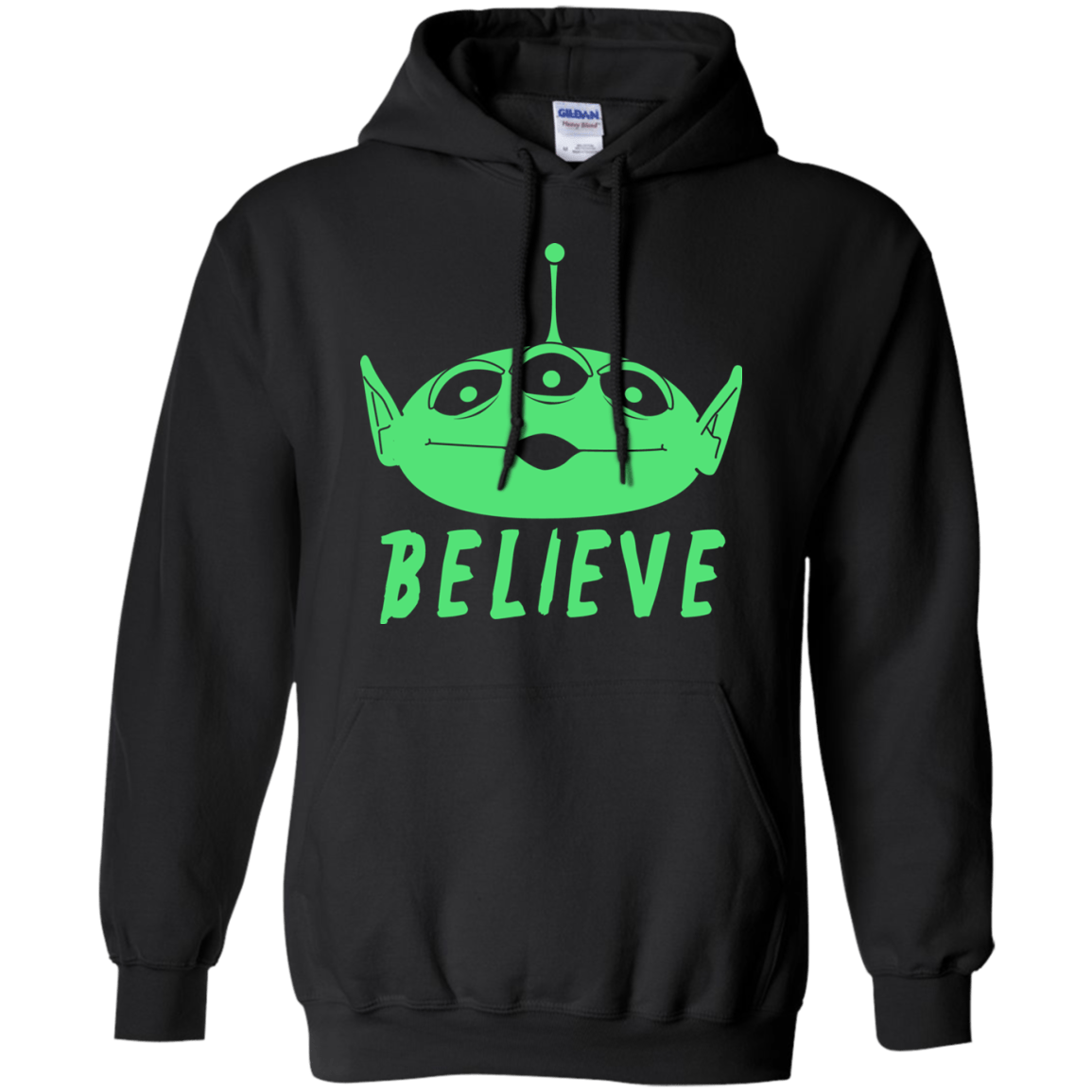 Sweatshirts Black / S Believe Pullover Hoodie