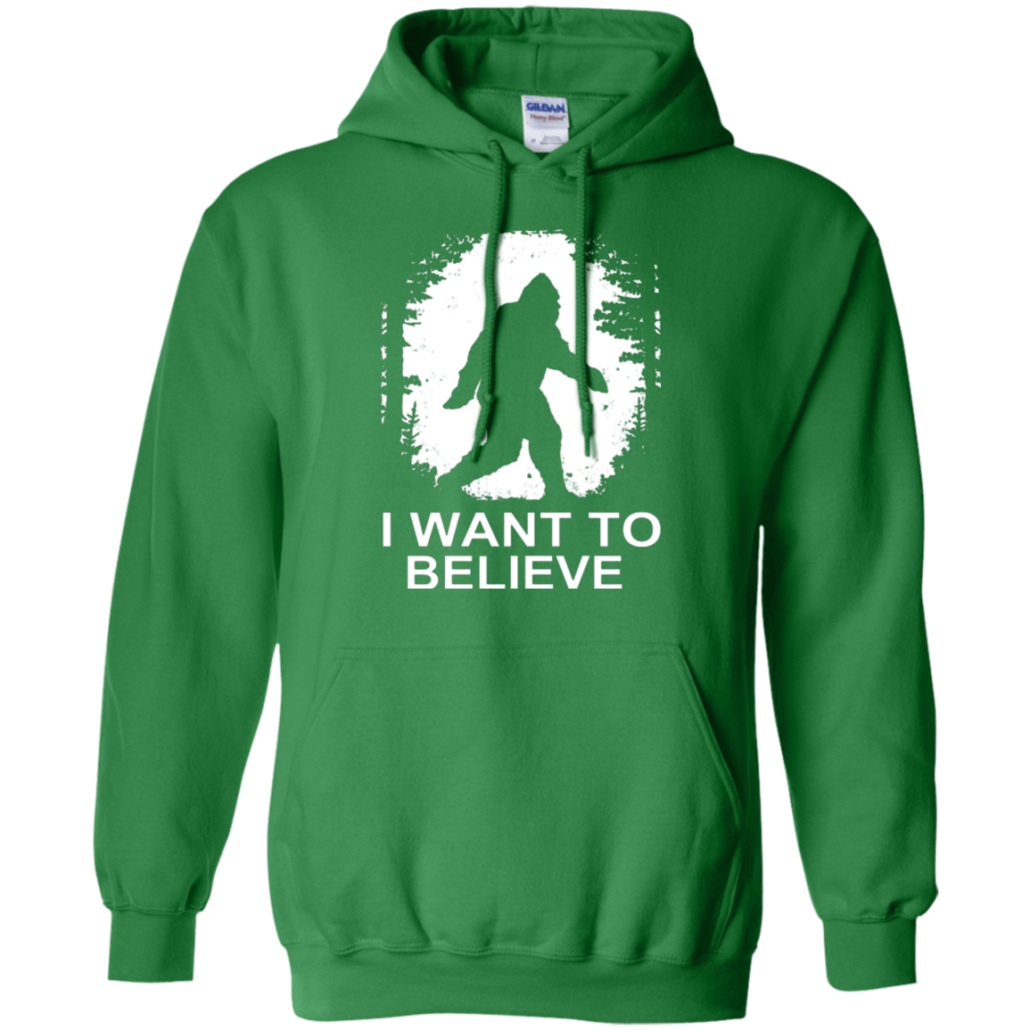 Sweatshirts Irish Green / Small Believe Pullover Hoodie