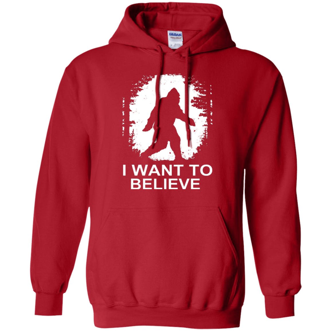 Sweatshirts Red / Small Believe Pullover Hoodie