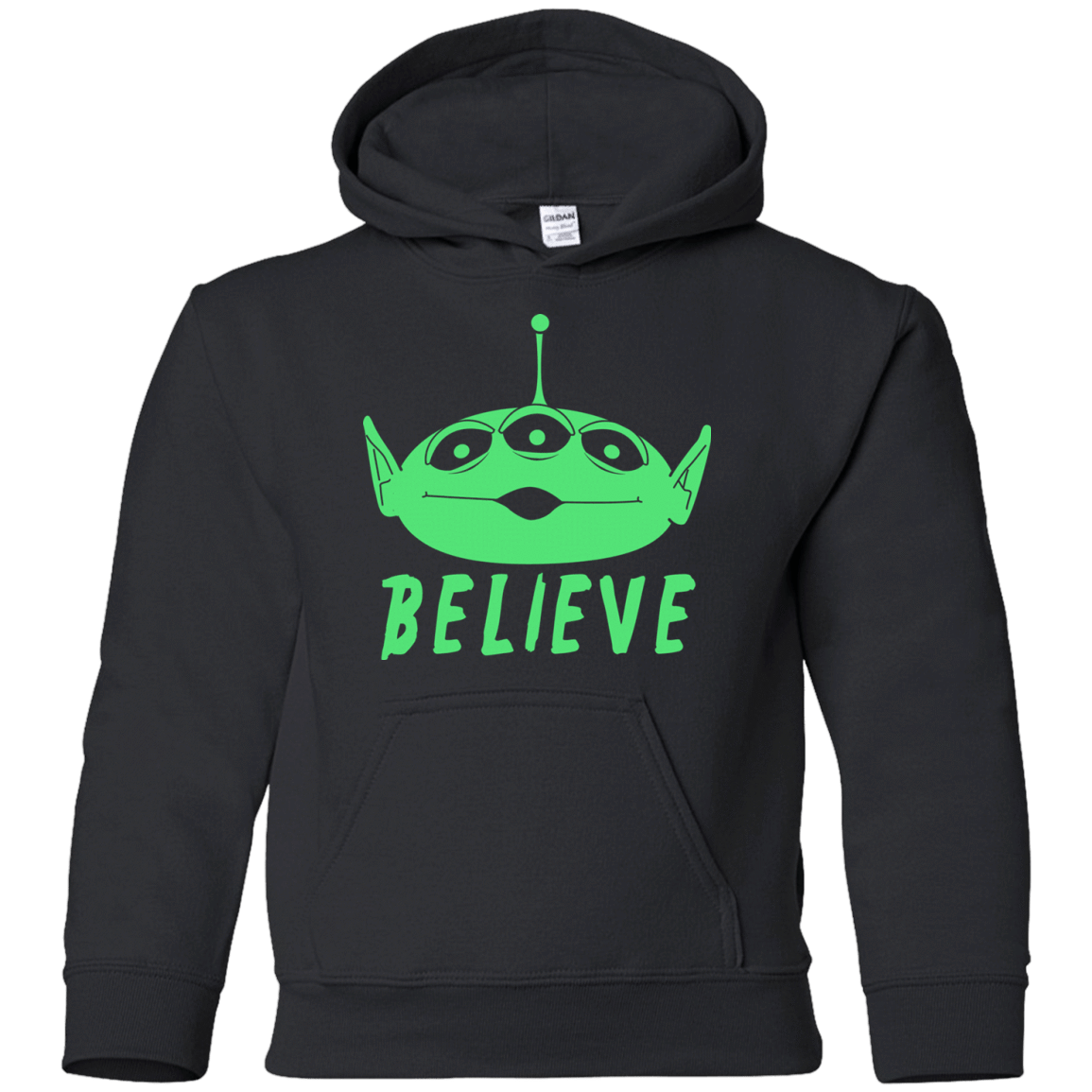 Sweatshirts Black / YS Believe Youth Hoodie