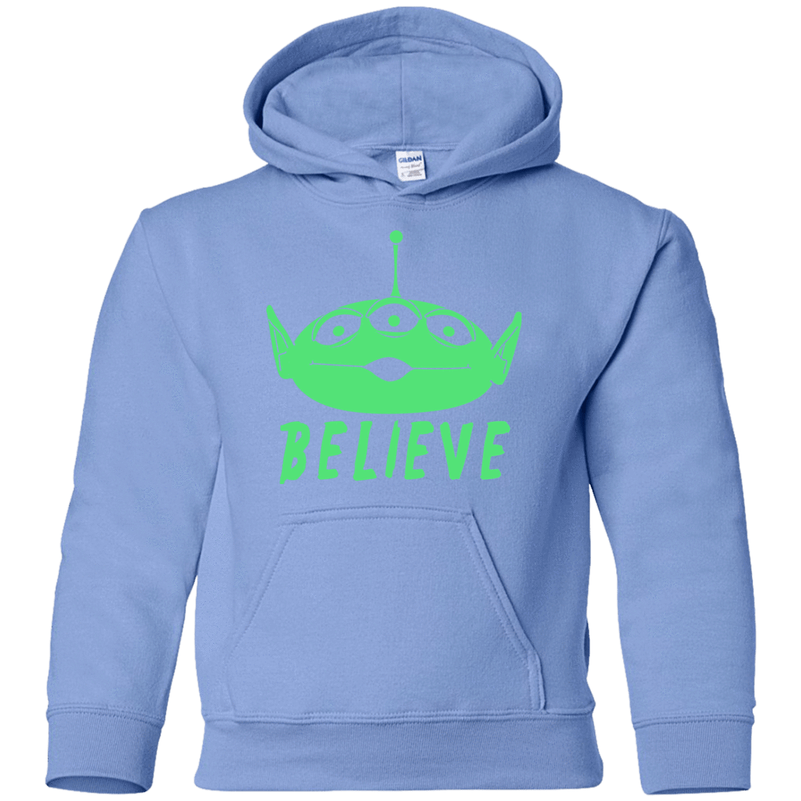 Sweatshirts Carolina Blue / YS Believe Youth Hoodie