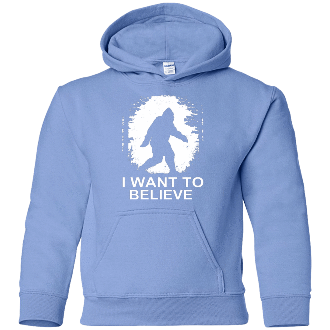 Sweatshirts Carolina Blue / YS Believe Youth Hoodie
