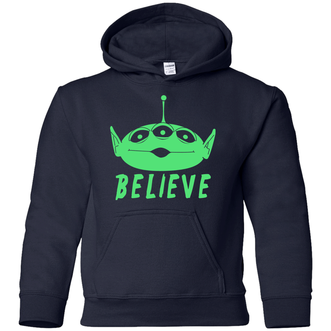 Sweatshirts Navy / YS Believe Youth Hoodie