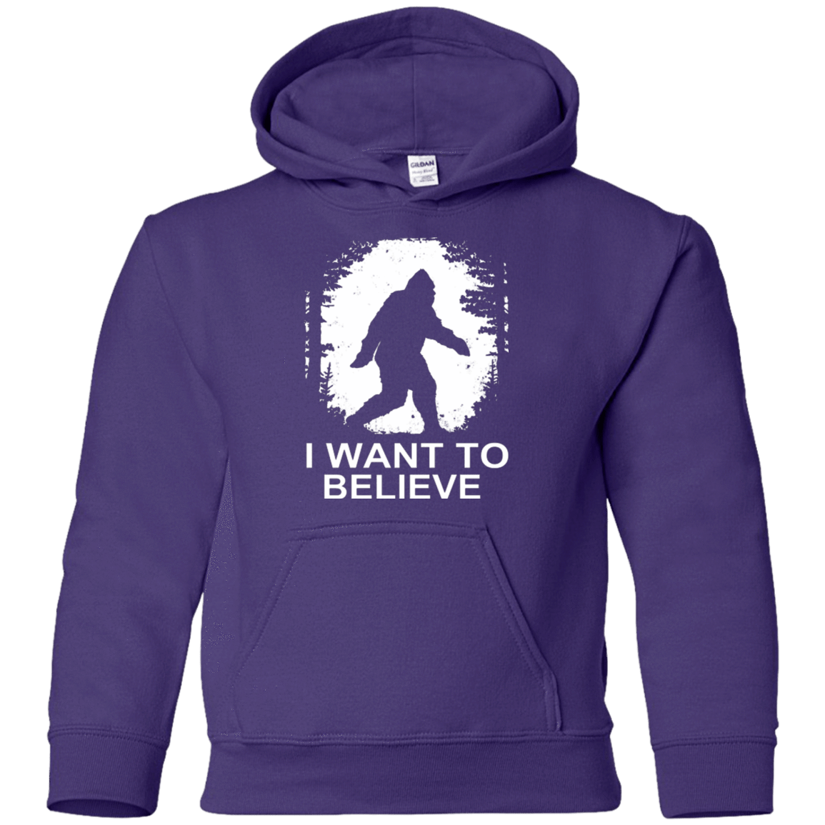 Sweatshirts Purple / YS Believe Youth Hoodie