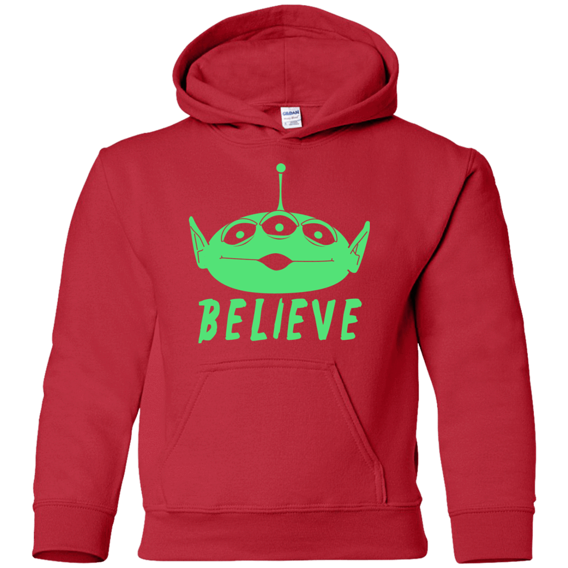 Sweatshirts Red / YS Believe Youth Hoodie
