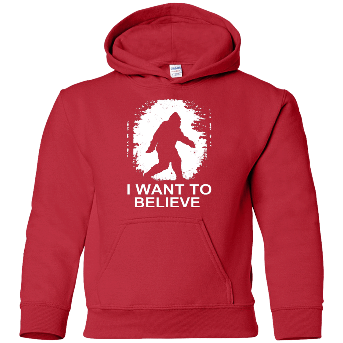 Sweatshirts Red / YS Believe Youth Hoodie