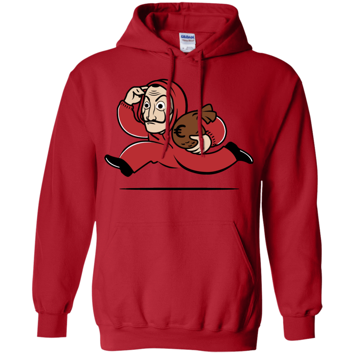 Sweatshirts Red / S Bella Ciao City Pullover Hoodie
