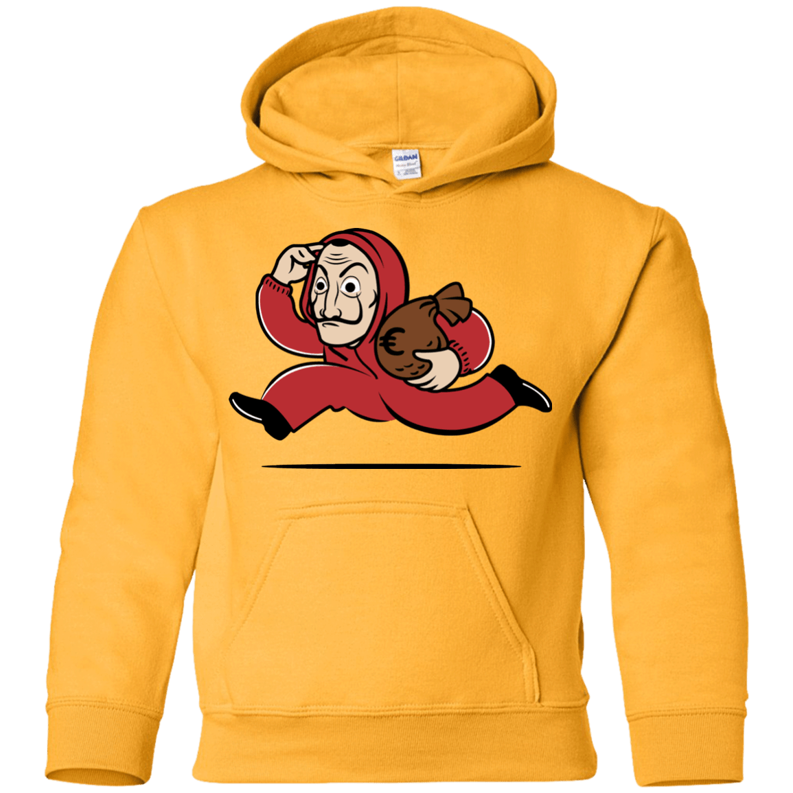 Sweatshirts Gold / YS Bella Ciao City Youth Hoodie