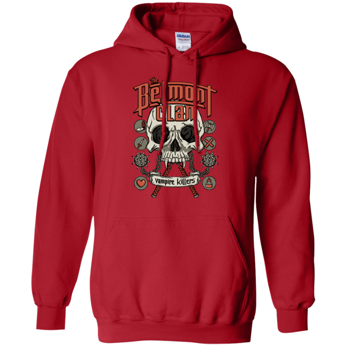 Sweatshirts Red / Small Belmont Clan Pullover Hoodie