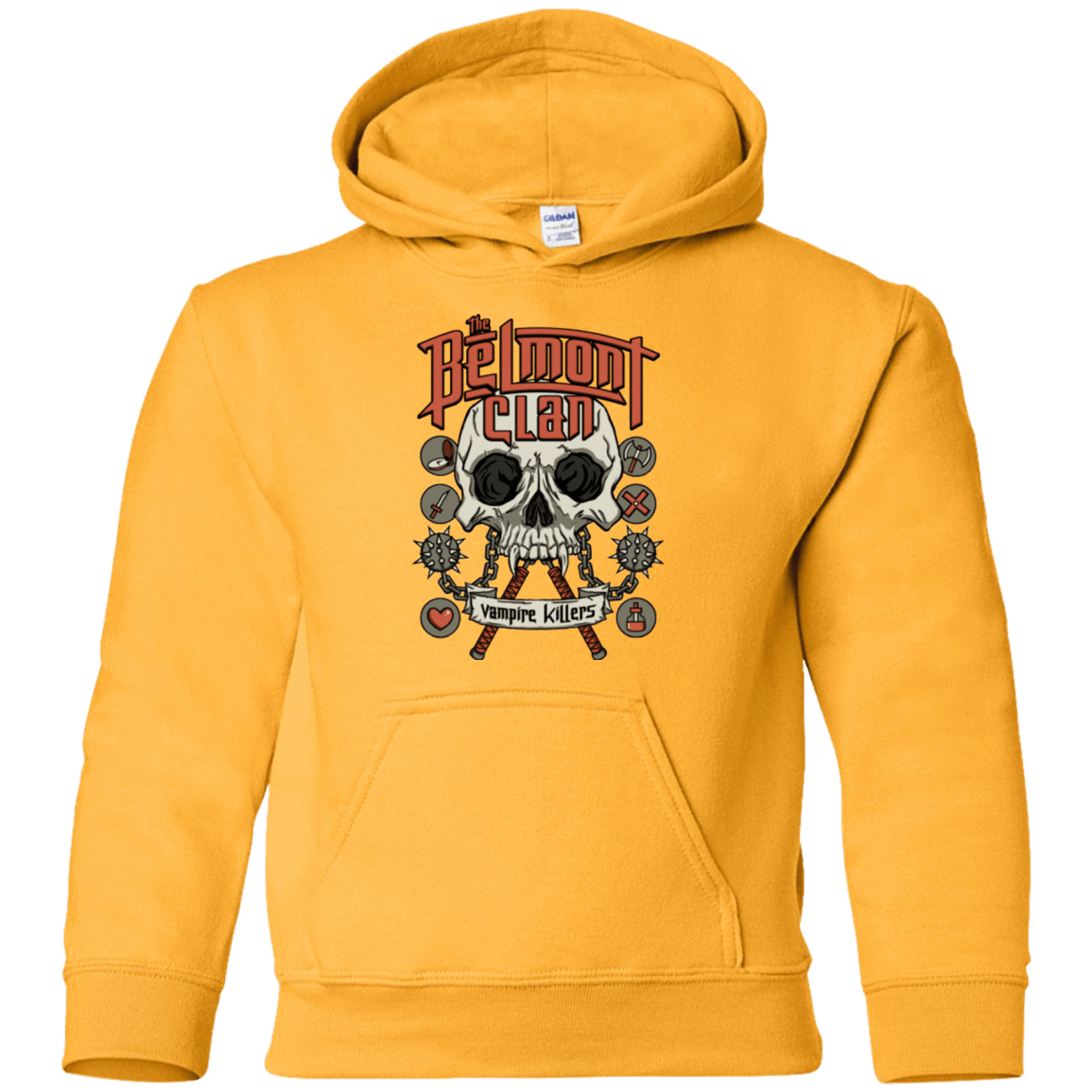 Sweatshirts Gold / YS Belmont Clan Youth Hoodie