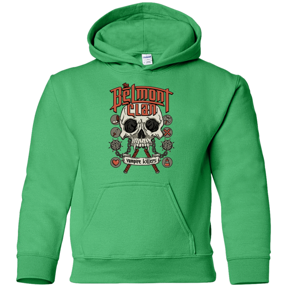 Sweatshirts Irish Green / YS Belmont Clan Youth Hoodie