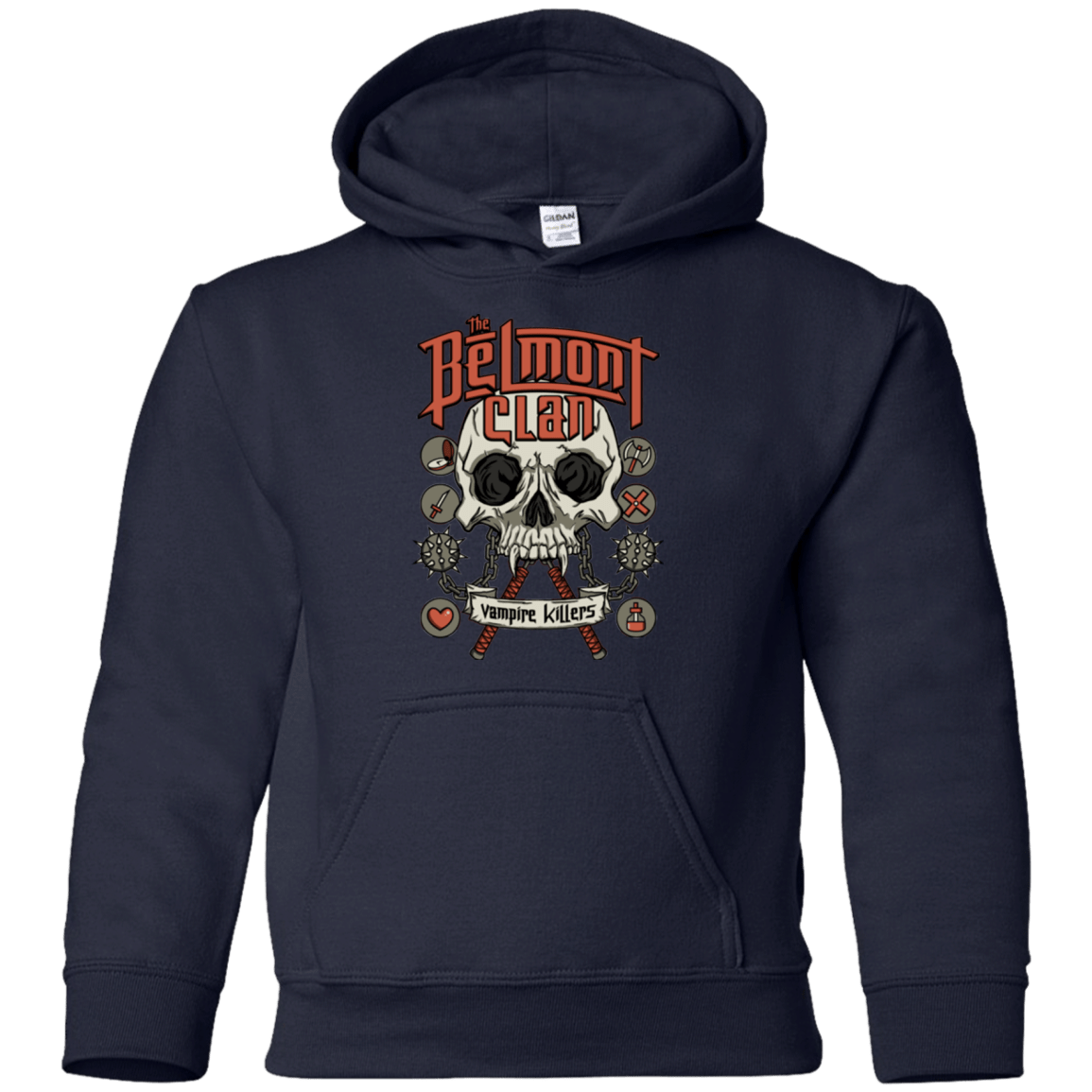 Sweatshirts Navy / YS Belmont Clan Youth Hoodie