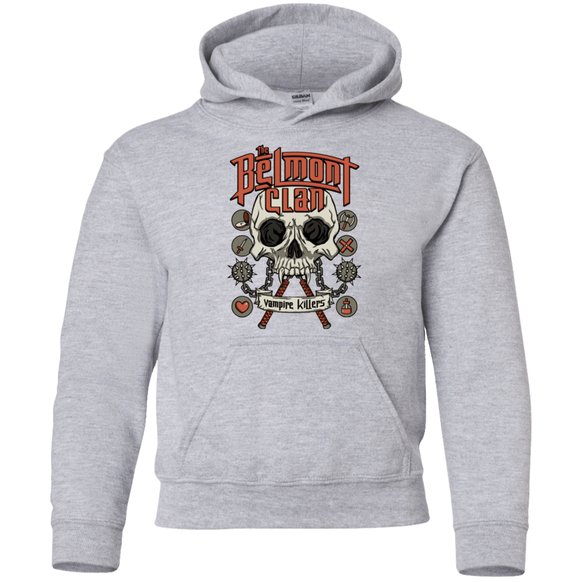 Sweatshirts Sport Grey / YS Belmont Clan Youth Hoodie