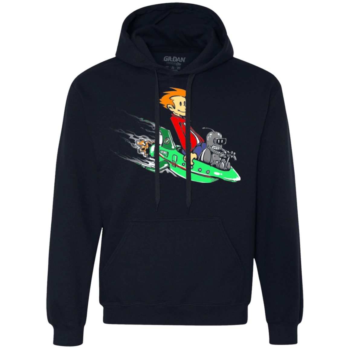 Sweatshirts Navy / Small Bender and Fry Premium Fleece Hoodie