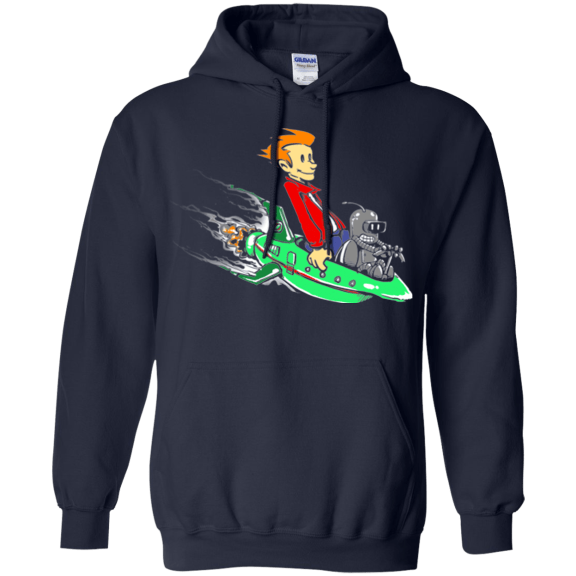 Sweatshirts Navy / Small Bender and Fry Pullover Hoodie