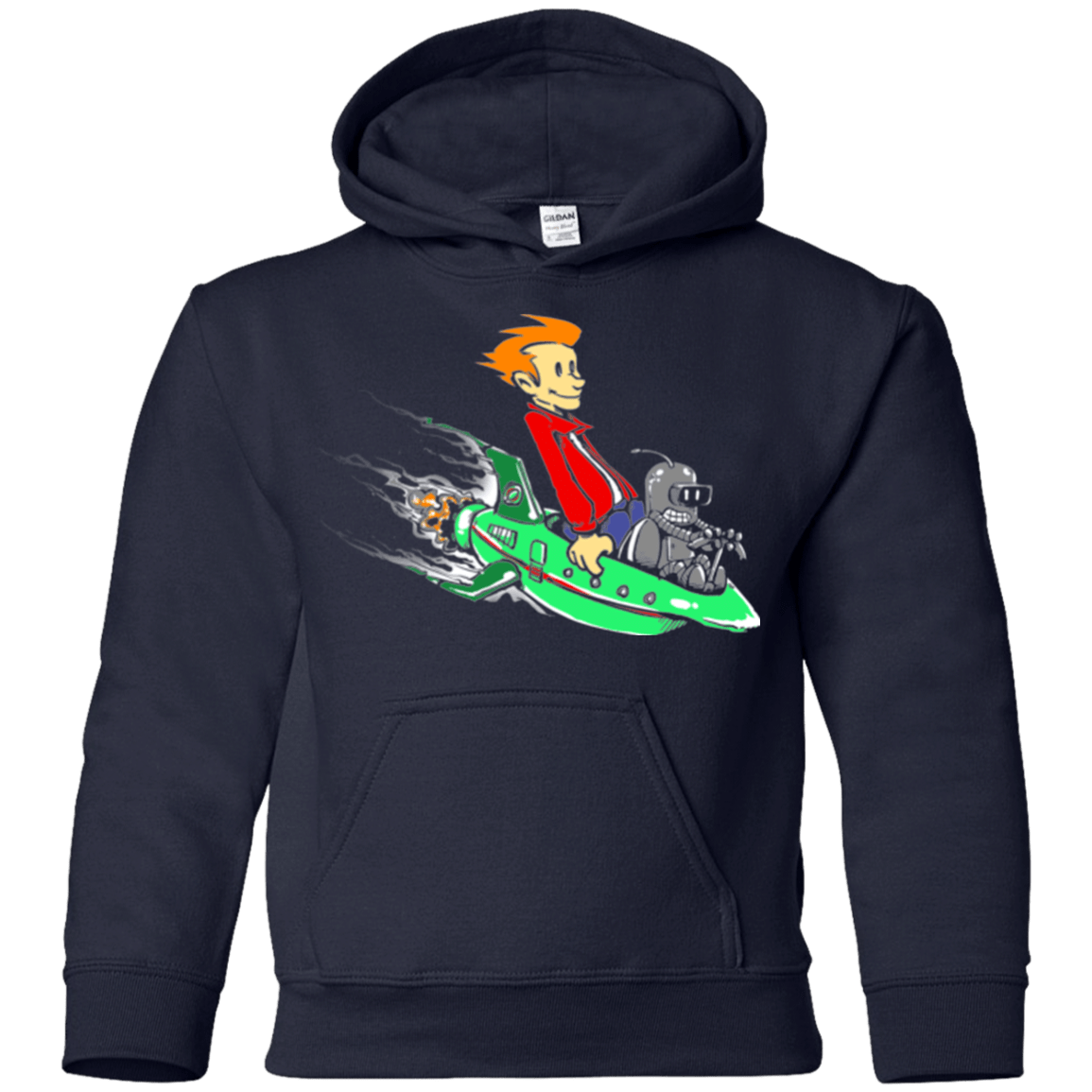 Sweatshirts Navy / YS Bender and Fry Youth Hoodie