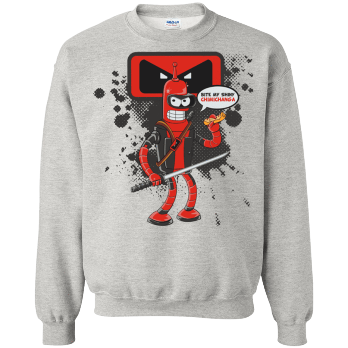 Sweatshirts Ash / Small Bending The Fourth Wall Crewneck Sweatshirt