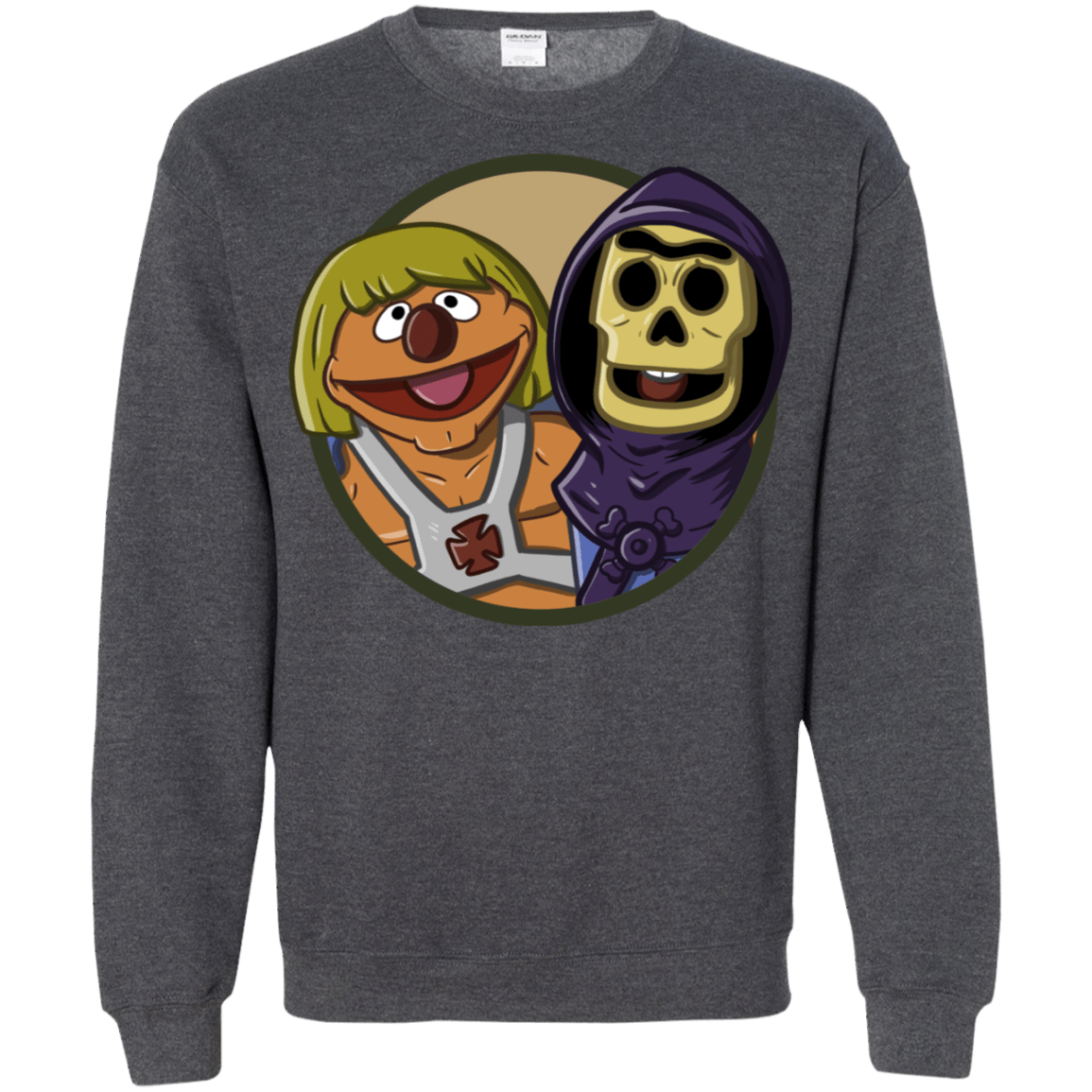 Sweatshirts Dark Heather / S Bert and Ernie Crewneck Sweatshirt