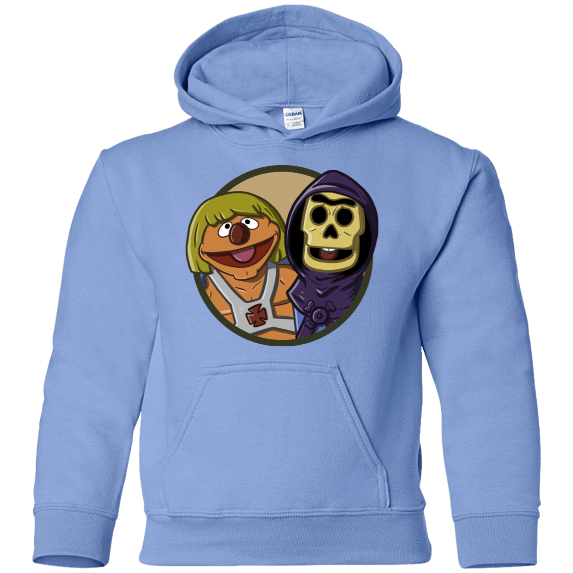 Sweatshirts Carolina Blue / YS Bert and Ernie Youth Hoodie